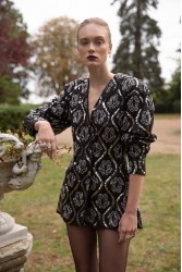 NIDODILEDA Juliette Blazer Dress Μα΄υρο Μπλέιζερ Φόρεμα LIMITED